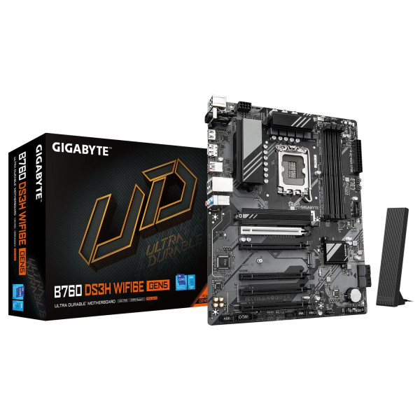 Фото - Материнська плата Gigabyte B760 DS3H WF6E GEN5