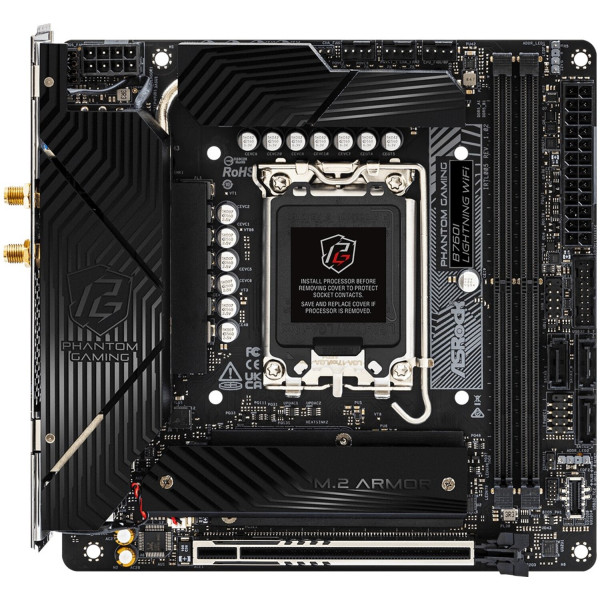 Фото - Материнська плата ASRock B760I LIGHTNING WIFI DDR5