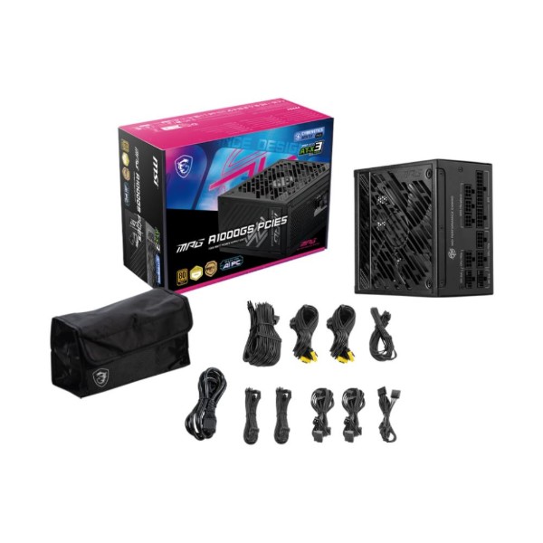 Фото - Блок живлення для ПК MSI MPG A1000GS PCIE5