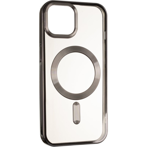 Фото - Чехол для смартфона Gelius Chrome Frame Case MagSafe for iPhone 15 Black (94702)