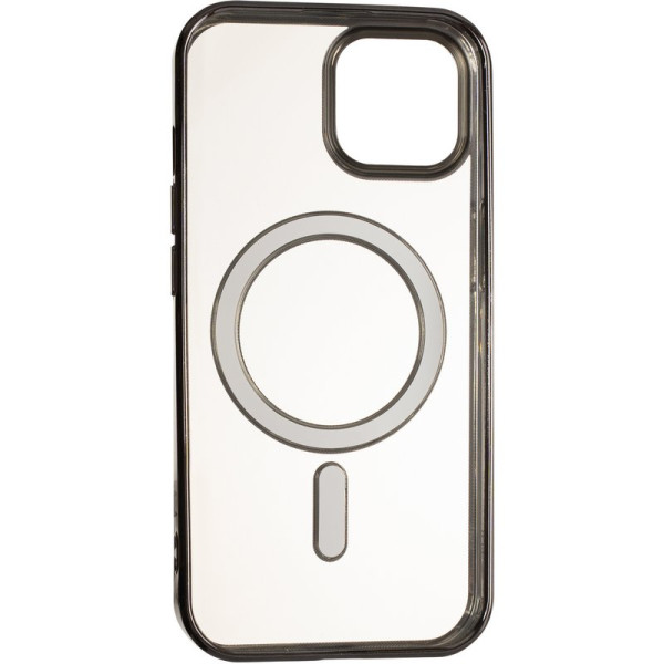 Фото - Чехол для смартфона Gelius Chrome Frame Case MagSafe for iPhone 15 Black (94702)