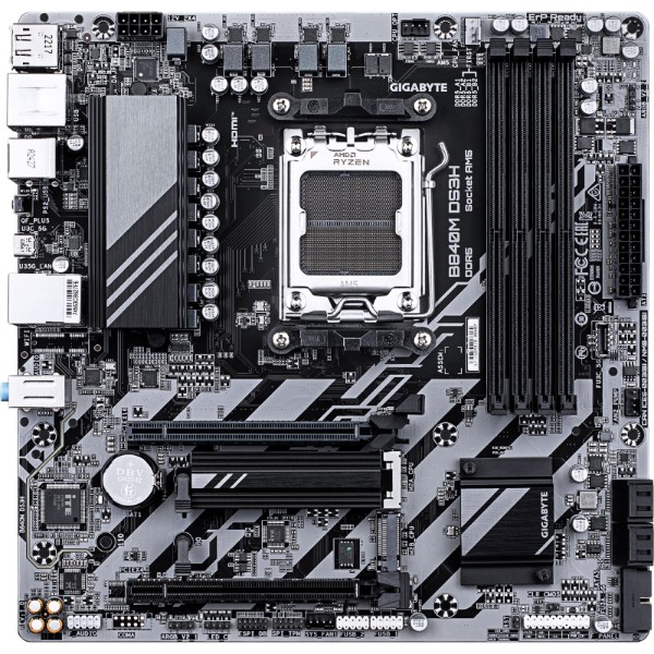 Фото - Материнська плата Gigabyte B840M DS3H