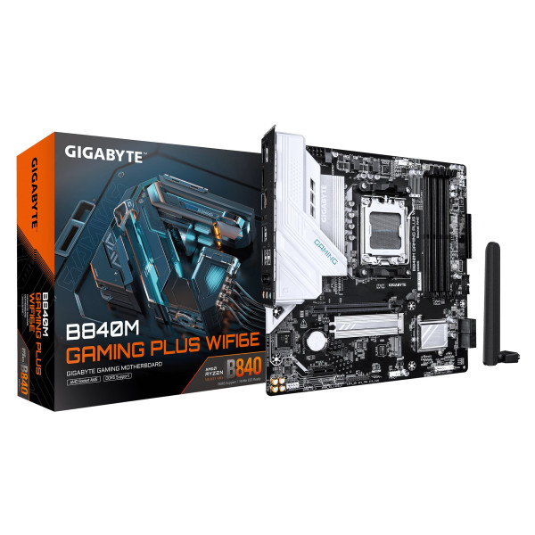 Фото - Материнська плата Gigabyte B840M GAMING PLUS WIFI6E