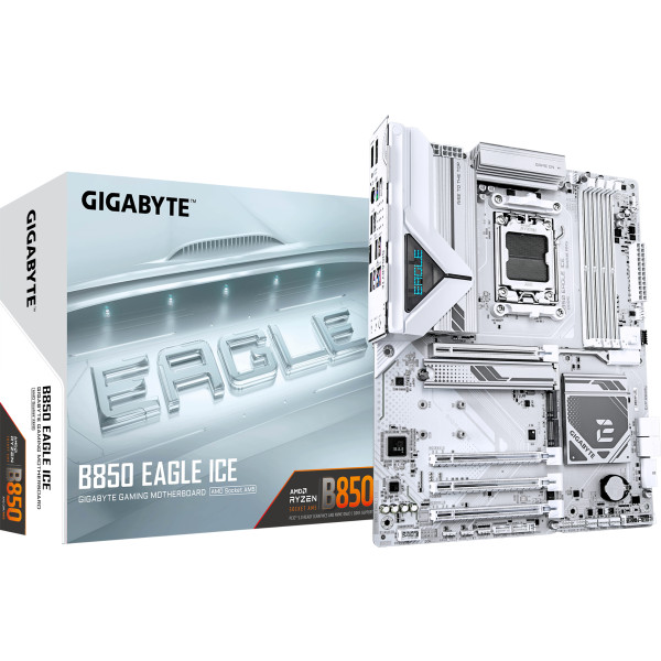 Фото - Материнська плата Gigabyte B850 EAGLE ICE  DDR5