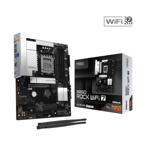 Фото - Материнська плата ASRock B850 ROCK WIFI 7