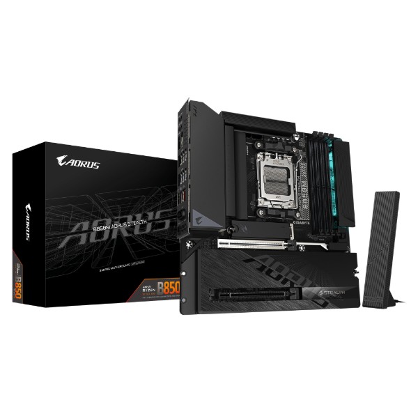 Фото - Материнская плата Gigabyte B850M AORUS STEALTH
