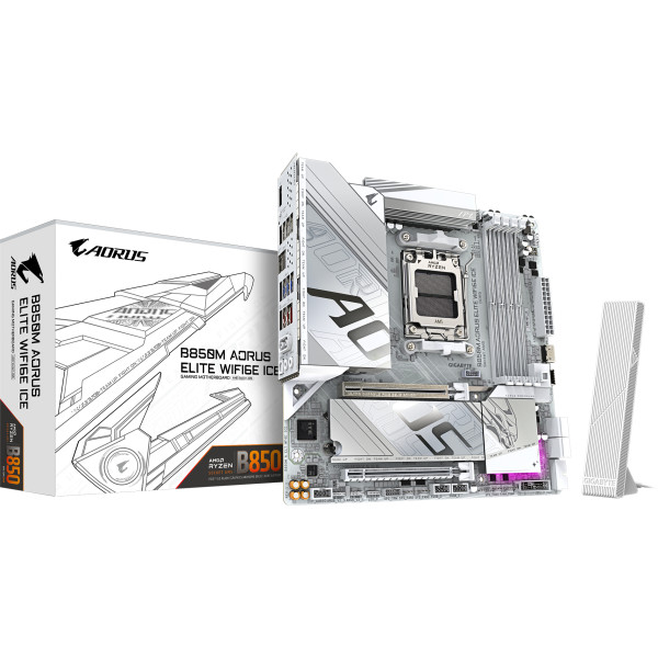 Фото - Материнська плата Gigabyte B850M AORUS ELITE WIFI6E ICE DDR5