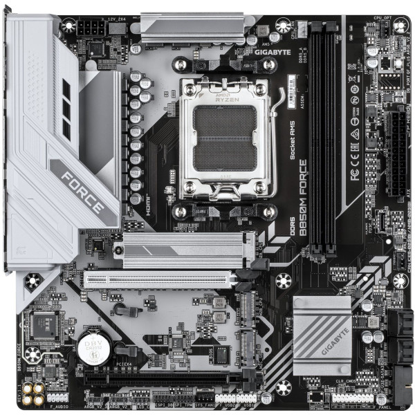 Фото - Материнська плата Gigabyte B850M FORCE