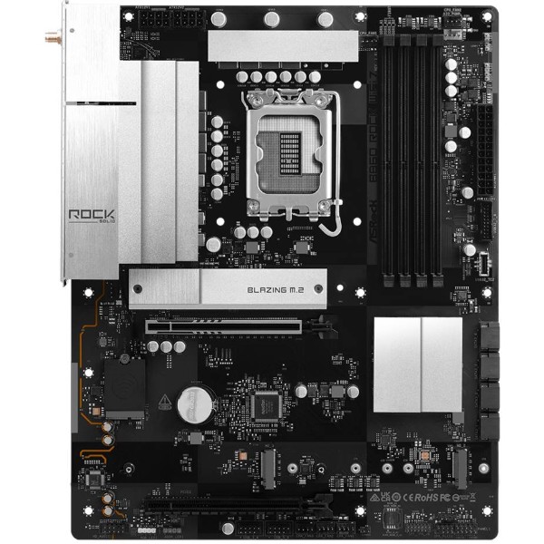 Фото - Материнська плата ASRock B860 ROCK WIFI 7 Фото - Материнська плата ASRock B860 ROCK WIFI 7