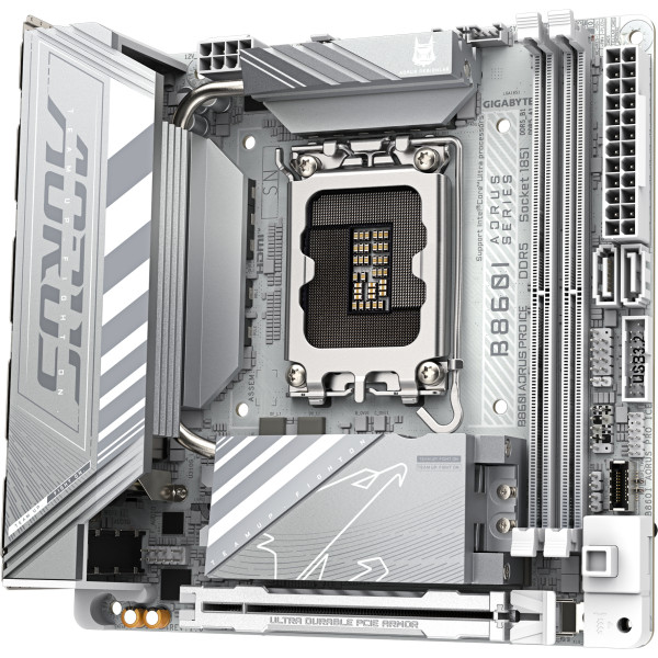 Фото - Материнська плата Gigabyte B860I AORUS PRO ICE DDR5