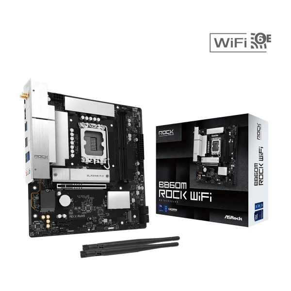 Фото - Материнська плата ASRock B860M ROCK WIFI
