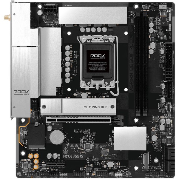 Фото - Материнська плата ASRock B860M ROCK WIFI