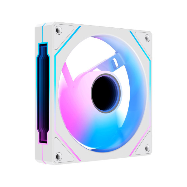 Фото - Корпусний вентилятор OCYPUS 120MM GAMMA F12 WH ARGB REVERSE BLADE (GAMMA-F12-WH1AM01X-GL)