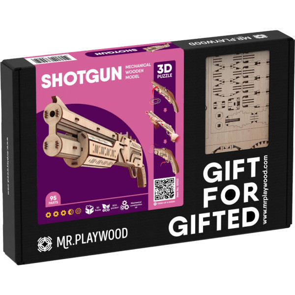 Фото - 3D пазли Mr.Playwood Рушниця (10102)