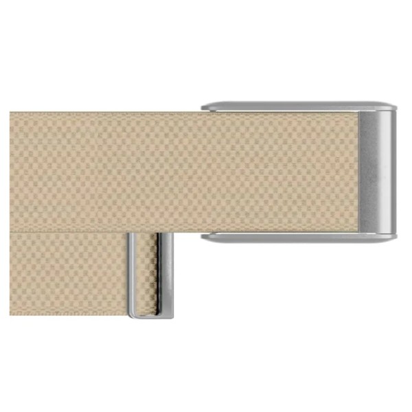 Фото - Ремешок для фитнес-браслета Armorstandart SuperKnit for Whoop 5.0 Beige with Silver (ARM93104)