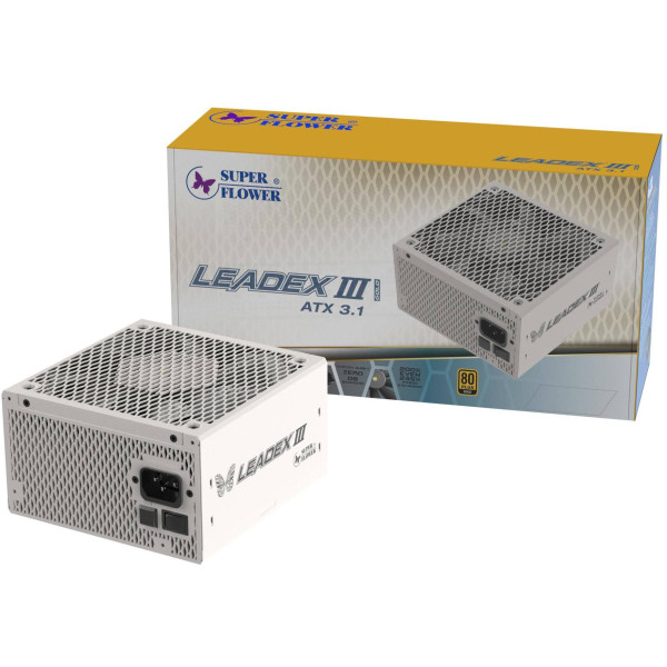 Фото - Блок живлення для ПК Super Flower ATX3.1 1000W LEADEX VII XG SERIES (SF-1000F14XG) WHITE