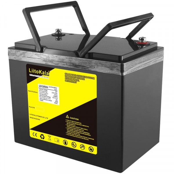 Фото - Акумулятор для ДБЖ LiitoKala LiFePO4 12V100Ah Фото - Акумулятор для ДБЖ LiitoKala LiFePO4 12V100Ah