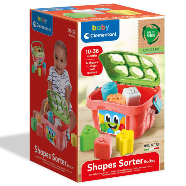 Фото - Сортер Clementoni Shapes Sorter Bucket (17106)
