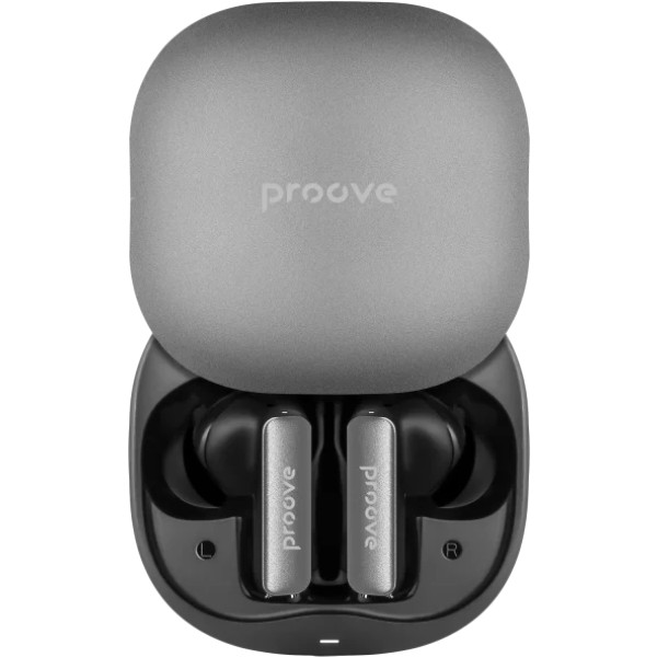 Фото - Навушники вкладиші бездротові TWS Proove NoLimit TWS with Hybrid ANC Black/gray (TWNL0001AP13)