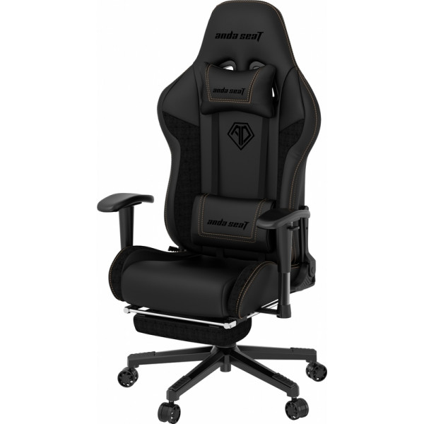 Фото - Крісло для геймерів Anda Seat Jungle 2 Black Size M (AD5T-03-B-PVF)