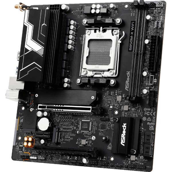 Фото - Материнська плата ASRock sAM5 AMD B850 (B850M-X WIFI R2.0)