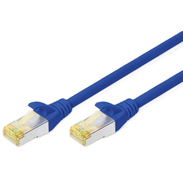 Фото - Кабель патч-корд Digitus CAT 6a S-FTP 0.25 м Blue (DK-1644-A-0025/B)