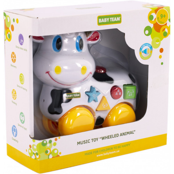 Фото - Інтерактивна каталка Baby Team на батарейках (8641)
