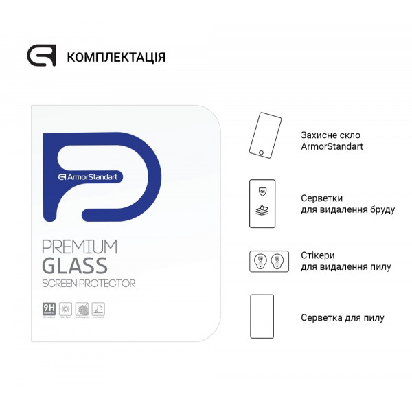 Фото - Захисне скло для планшета Armorstandart Glass.CR for Xiaomi Pad 5 Pro 12.4 Clear (ARM64004)