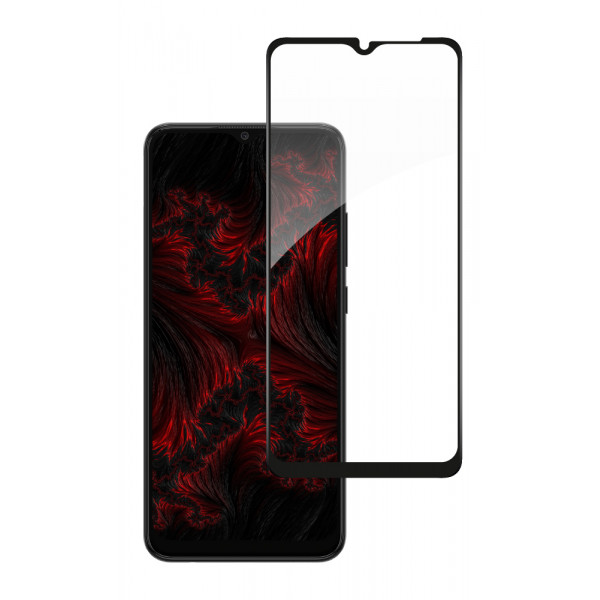 Фото - Защитное стекло для смартфона Intaleo Full Glue for Samsung A03 Black (1283126521638)