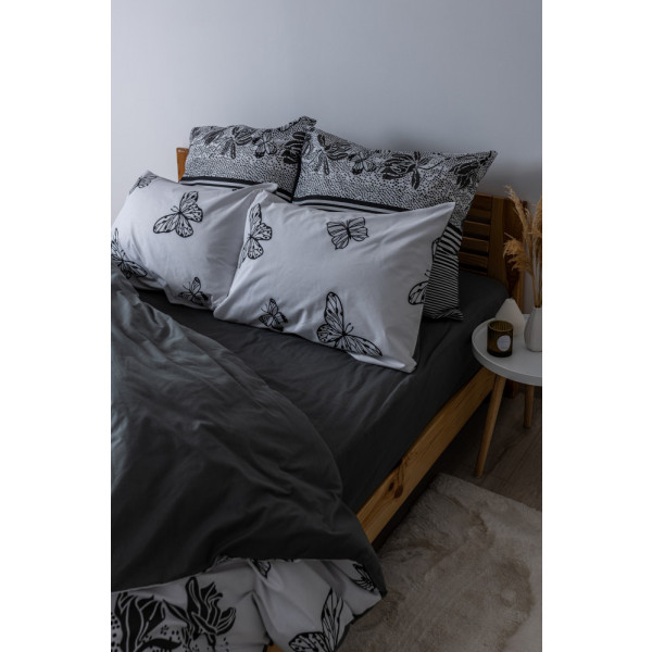 Фото - Комплект постільної білизни ТЕП Soft dreams Black Butterfly (2-03859_25996)