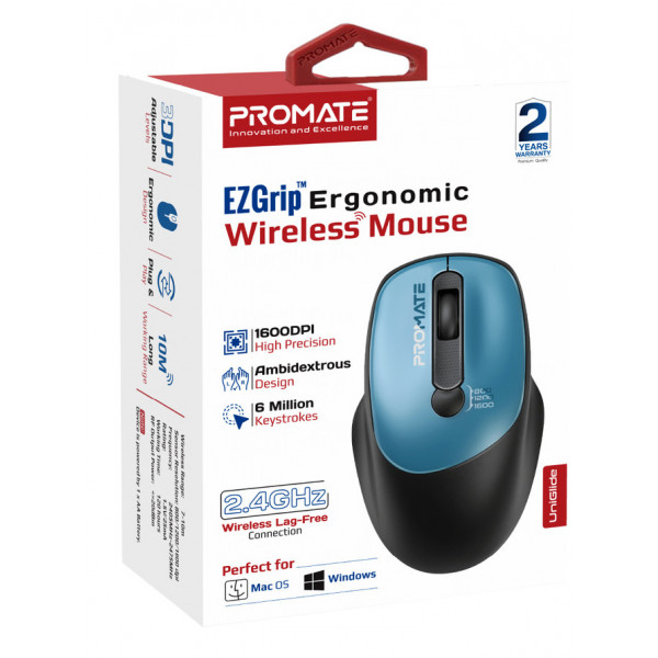 Фото - Миша бездротова Promate uniglide.blue