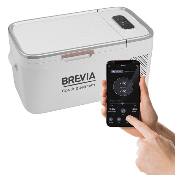 Фото - Холодильник автомобильный Brevia 16 л (23160)