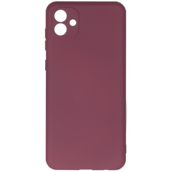 Фото - Чехол для смартфона Zarmans Soft Touch for Samsung A04 Burgundy (000002435)