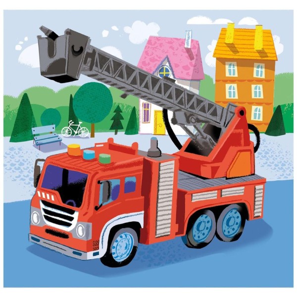 Фото - Пазлы (5-7 лет) Clementoni Rescue Vehicles 3 шт. по 48 эл. (25318.00)
