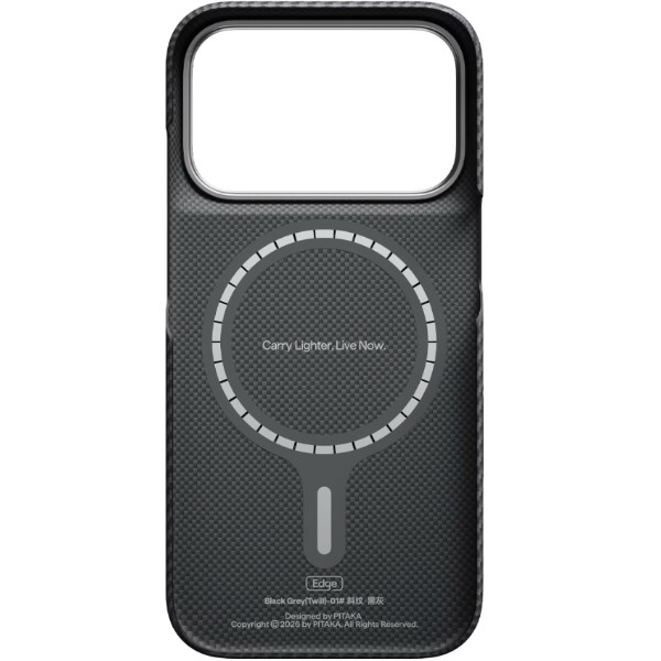 Фото - Чехол для смартфона Pitaka Edge Ultra-Slim Case Twill Black/Grey for iPhone 18 Pro Max/17 Pro Max (KI1801PM)
