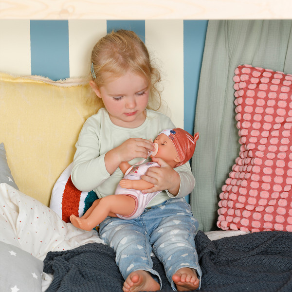 Фото - Пупс класичний Baby Born ЛІНА В КОСТЮМІ КОТИКА 36 см (839560)