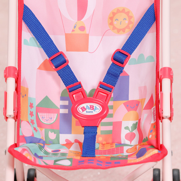 Фото - Коляска для куклы и пупса Baby Born ЯРКИЙ ГОРОД (840665)