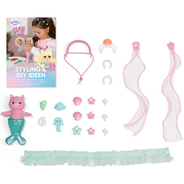 Фото - Кукла Baby Born серии Glam Up – РУСАЛОЧКА СПАРКЛ 28 см (871737)