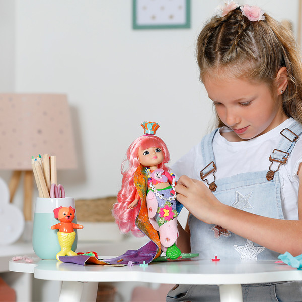 Фото - Лялька Baby Born серії Glam Up – РУСАЛОЧКА САНШАЙН 28 см (871782)