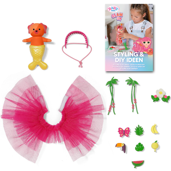 Фото - Лялька Baby Born серії Glam Up – РУСАЛОЧКА САНШАЙН 28 см (871782)