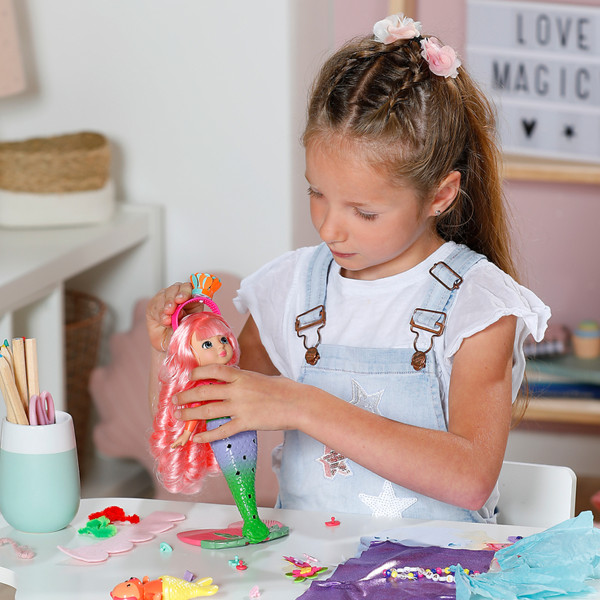 Фото - Лялька Baby Born серії Glam Up – РУСАЛОЧКА САНШАЙН 28 см (871782)