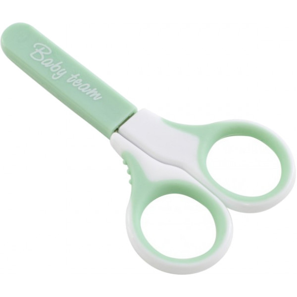 Фото - Ножиці манікюрні дитячі Baby Team з чохлом (7102)