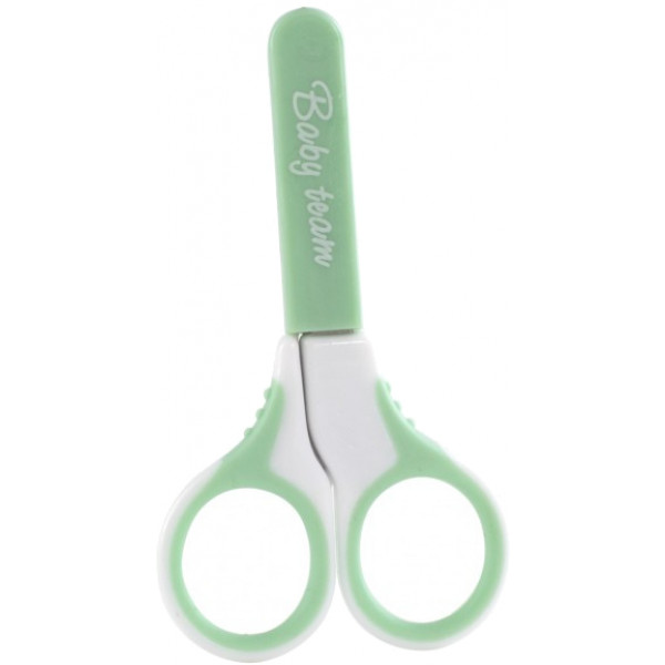 Фото - Ножиці манікюрні дитячі Baby Team з чохлом (7102)