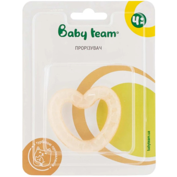 Фото - Прорізувач з охолодженням Baby Team 4005_сердечко