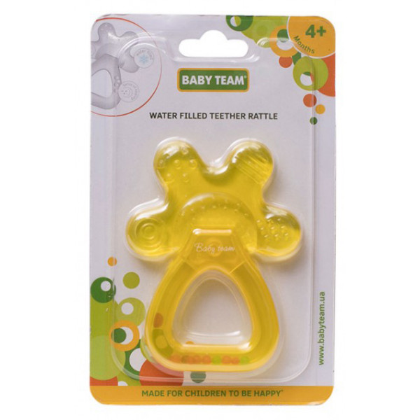 Фото - Прорізувач з охолодженням Baby Team з водою 4+ (4036_желтий)