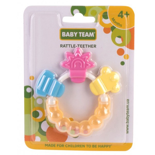 Фото - Прорізувач з охолодженням Baby Team Квіточка (8410)