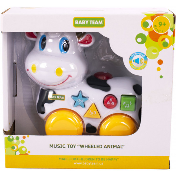 Фото - Інтерактивна каталка Baby Team на батарейках (8641)