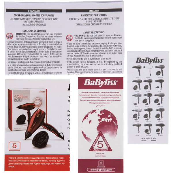 Фото - Фен Babyliss 6704E