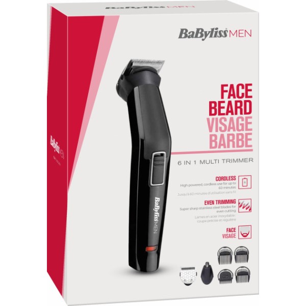 Фото - Триммер для усов и бороды Babyliss MT725E