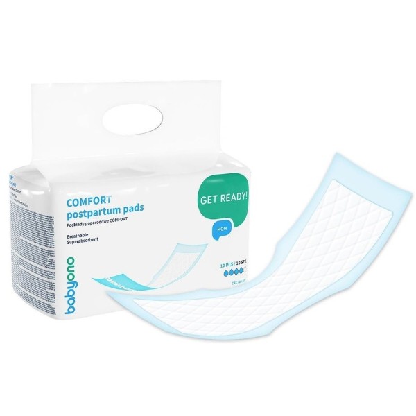 Фото - Послеродовые прокладки BabyOno COMFORT, 10 шт. (597)